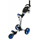 Axglo TriLite Grey/Blue Ročni voziček za golf