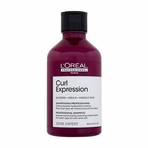 L’Oréal Série Expert Curl Expression Professional Cream Shampoo vlažilen kremni šampon za valovite in kodraste lase 300 ml za ženske