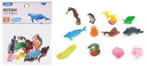 Figurice živali morski svet 12 kosov set 7 cm