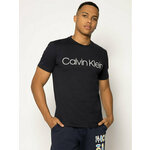 Calvin Klein Majica Logo K10K104063 Mornarsko modra Regular Fit