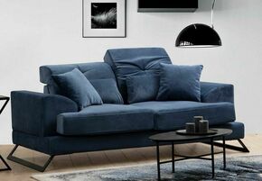 Modra sedežna garnitura 185 cm Frido – Balcab Home