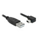 Delock kabel USB A-B mini kotni-horiz. 0,5m 82680