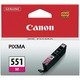 Canon CLI-551M črnilo vijoličasta (magenta), 11ml/12ml/13ml/7ml, nadomestna
