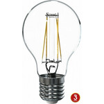 TESLA - LED BL276527-3, žarnica CRYSTAL RETRO BULB E27, 6,5W, 230V, 835lm, 25 000h, 2700K topla
