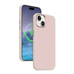 Crong Crong Color Cover LUX Magnetic - ohišje MagSafe za iPhone 15 Plus (roza)