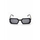 Sončna očala Swarovski žensko - črna. Očala iz kolekcije Swarovski. Model s enobarvnimi stekli in okvirji iz plastike.