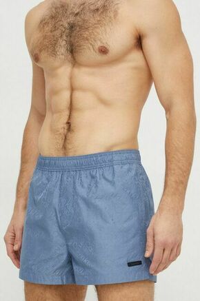 Kopalne kratke hlače Calvin Klein - modra. Kopalne kratke hlače iz kolekcije Calvin Klein