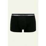 Calvin Klein Underwear boksarice (3 pack) - črna. Ženske boksarice iz kolekcije Calvin Klein Underwear. Model iz bombaž plesti.