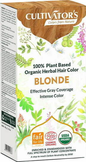"CULTIVATOR'S Organic Herbal Hair Color - Blonde - 100 g"