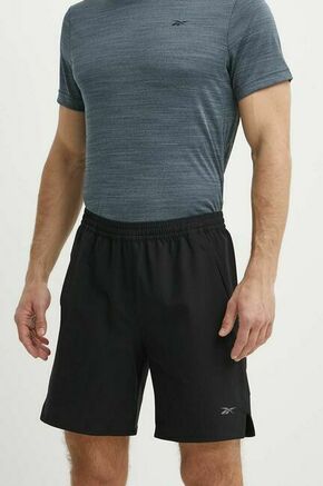 Kratke hlače za vadbo Reebok Strength 4.0 črna barva