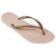 Havaianas japonke - roza. Japonke iz kolekcije Havaianas. Model izdelan iz sintetičnega materiala.