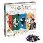 Winning Moves sestavljanka Harry Potter House Crests, 500 delov