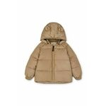 Otroška jakna Liewood bež barva - bež. Otroški jakna iz kolekcije Liewood. Podložen model, izdelan iz vzorčastega materiala.