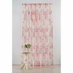 Rožnata prosojna zavesa 300x245 cm Angel – Mendola Fabrics