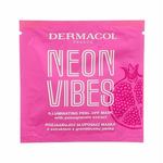 Dermacol Neon Vibes Illuminating Peel-Off Mask maska za obraz za vse tipe kože 8 ml za ženske