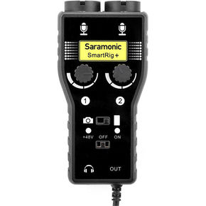 Saramonic SA SmartRig+ dvokanalna zvočna kartica za kamere in pametne telefone