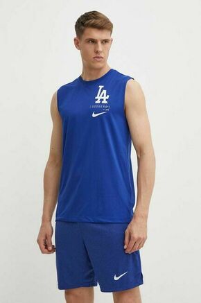 Top Nike Los Angeles Dodgers moški - modra. Top iz kolekcije Nike. Model izdelan iz pletenine s potiskom. Material z optimalno elastičnostjo zagotavlja popolno svobodo gibanja.