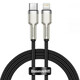 BASEUS Kabel USB-C do Lightning Cafule, PD, 20W, 2m (črn)