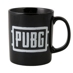 J!nx skodelica Pubg Logo Mug Black/White