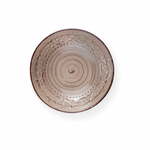 Peščeno rjava Brandani Serendipity lončeni krožnik, ⌀ 20 cm