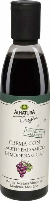 Alnatura Bio Origin Crema con "Aceto Balsamico di Modena ZGO - 250 ml