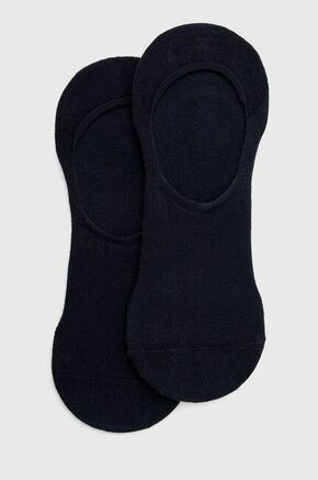 Calvin Klein 701218709.NOS - mornarsko modra. Kratke nogavice iz zbirke Calvin Klein. Model iz elastičnega materiala. Vključena sta dva para