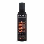 Syoss Curl Control Mousse peneči utrjevalec za valovite in kodraste lase 250 ml