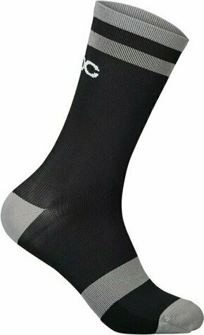 POC Lure MTB Sock Long Uranium Black/Granite Grey S Kolesarske nogavice