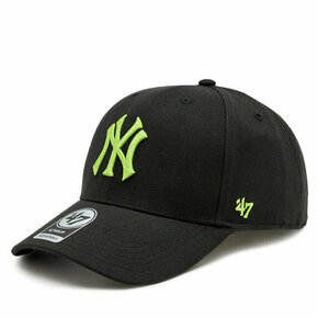 47 Brand Kapa s šiltom Mlb New York Yankees '47 Mvp Snapback B-MVPSP17WBP-BKAM Črna