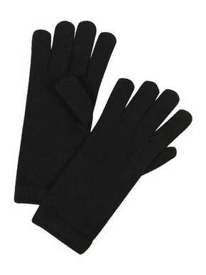 Rokavice s primesjo volne Tommy Hilfiger črna barva - črna. Rokavice iz kolekcije Tommy Hilfiger. Model izdelan iz iz tanke