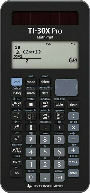 Kalkulator texas ti-30x pro mathprint