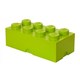 LEGO škatla za shranjevanje 8 - svetlo zelena 250 x 500 x 180 mm