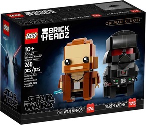 LEGO® BrickHeadz™ 40547 Obi-Wan Kenobi™ &amp; Darth Vader™