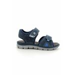 Primigi otroške sandale - mornarsko modra. Otroški sandali iz kolekcije Primigi. Model izdelan iz kombinacije semiš usnja in tekstilnega materiala.
