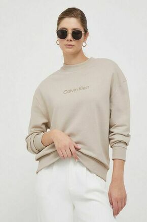 Bombažen pulover Calvin Klein ženska
