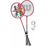 Wilson Badminton 2 Pieces Kit V2 Red/Black L3 Set za badminton