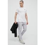 Bombažna kratka majica 4F bela barva - bela. Kratka majica iz kolekcije 4F. Model izdelan iz bombažne pletenine. Lahek in udoben model, idealen za vsakodnevno nošenje.