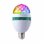 aptel LED RGB disko žarnica E27 3W