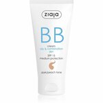 Ziaja BB krema za mastno in mešano kožo SPF 15 Dark/Peach Tone (BB Cream) 50 ml