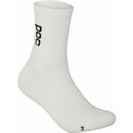 POC Soleus Lite Long Sock Hydrogen White L Kolesarske nogavice