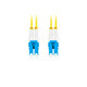 Lanberg optični povezovalni kabel SM LC/UPC-LC/UPC duplex 5m LSZH G657A1 premer 3mm, barva rumena
