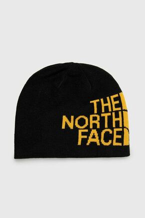 Dvostranska kapa The North Face črna barva