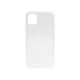 Apple iPhone 11, gumiran ovitek (TPU), belo-prosojen svetleč