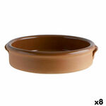 NEW Ponev za omako Keramika Rjava (20 cm) (8 kosov)