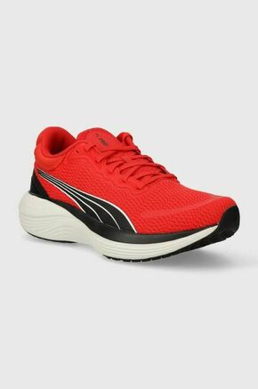 Tekaški čevlji Puma Scend Pro rdeča barva - rdeča. Tekaški čevlji iz kolekcije Puma. Model z vmesnim podplatom iz pene