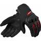 Rev'it! Gloves Duty Black/Red 3XL Motoristične rokavice