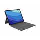 Logitech tipkovnica Combo Touch iPad Pro 12.9, rdeča