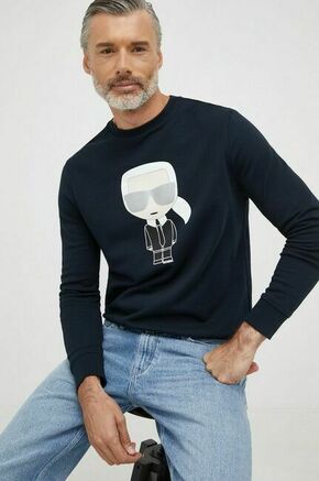 Bombažna mikica Karl Lagerfeld moška