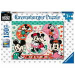 Ravensburger Ravensburger Disney Sestavljanka: Zaljubljenca Mickey in Minnie (150-delna)