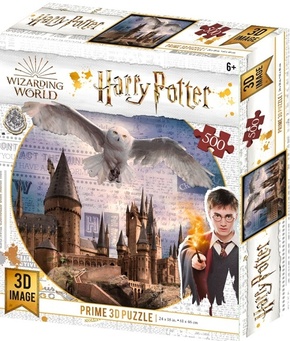 WEBHIDDENBRAND PRIME 3D Puzzle Harry Potter: Šola čarovništva in čarovnic Hogwarts 3D 500 kosov